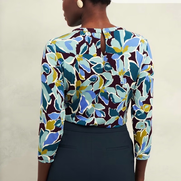 Hobbs London Julia top in Malbec - NWOT - Picture 2 of 5